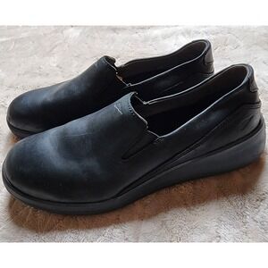 Red Wing 8330 Black Leather Slip On Work Shoe Women 8.5 SD 35 ASTM F2892-18